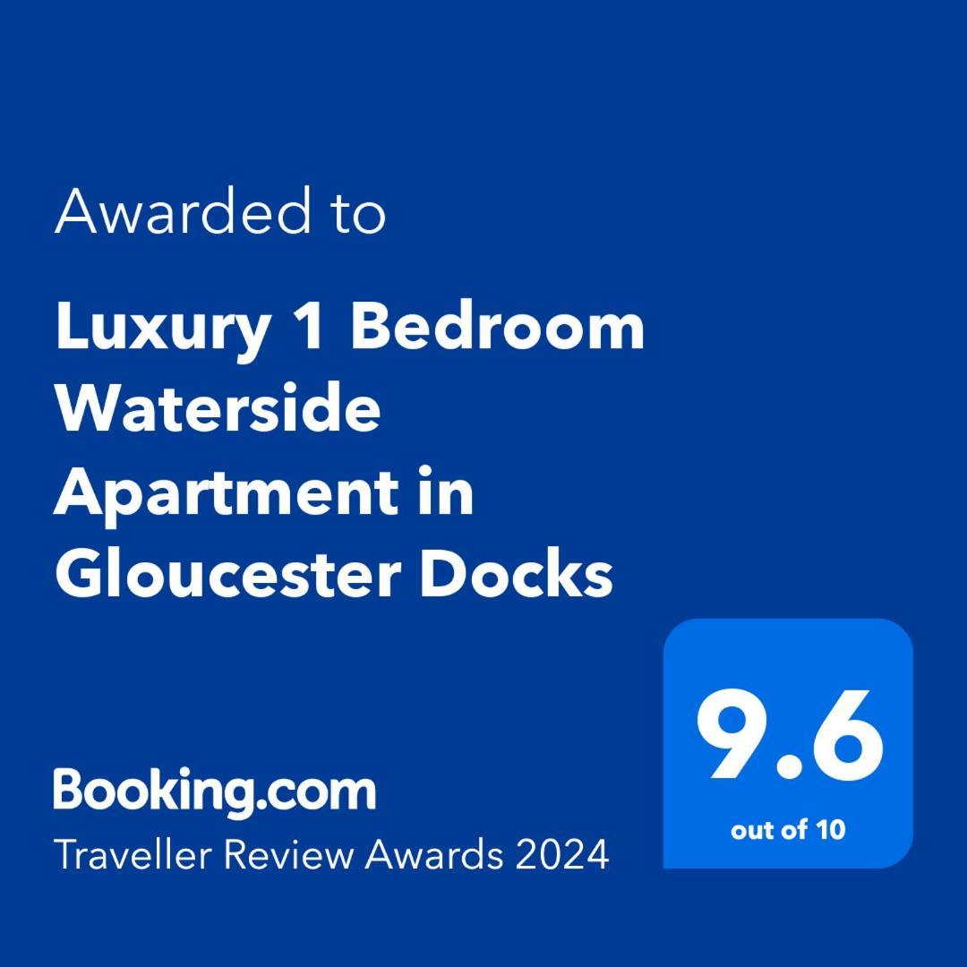Luxury 1 Bedroom Waterside Apartment In Gloucester Docks Eksteriør billede
